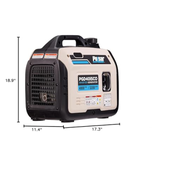 Lightweight 4000W Portable Generator for Campers and Home Use