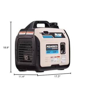 Lightweight 4000W Portable Generator for Campers and Home Use