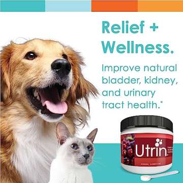 Nusentia Utrin - Urinary Support for Cats & Dogs - Cranberry & D-Mannose Formula