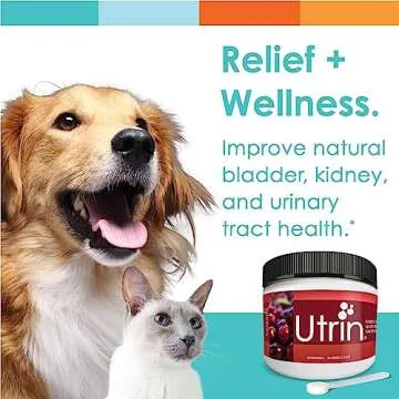 Nusentia Utrin - Urinary Support for Cats & Dogs - Cranberry & D-Mannose Formula