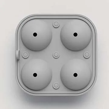 Glacio Ice Ball Maker Mold - Perfect Chill for Whiskey Drinks