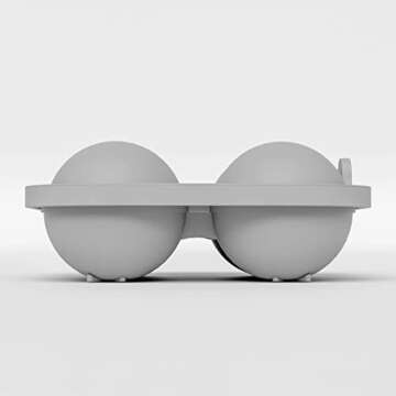 Glacio Ice Ball Maker Mold - Perfect Chill for Whiskey Drinks
