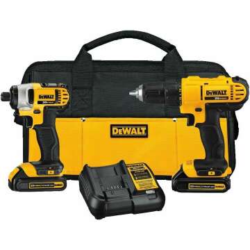 DEWALT Drill & Impact Driver Combo Kit | 20V MAX