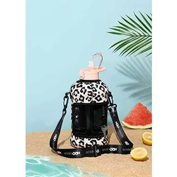 H2O Capsule 2.2L Water Bottle with Storage Sleeve