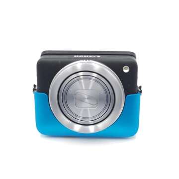 Canon PowerShot N 12.1 MP CMOS Digital Camera with 8x Optical Zoom and 28mm Wide-Angle Lens (Black)