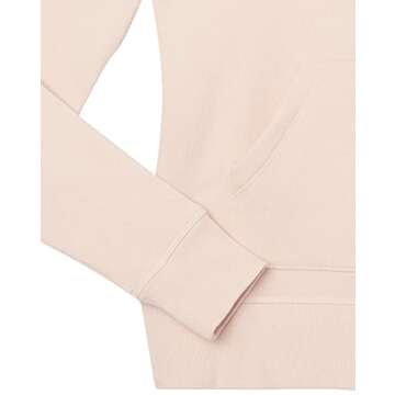 Cozy Amazon Essentials Women's Pullover Hoodie in Light Pink
