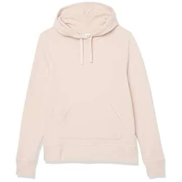 Cozy Amazon Essentials Women's Pullover Hoodie in Light Pink