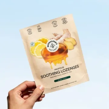 Natural Honey Ginger Lemon Cough Drops for Immune Support