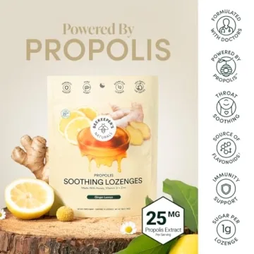 Natural Honey Ginger Lemon Cough Drops for Immune Support