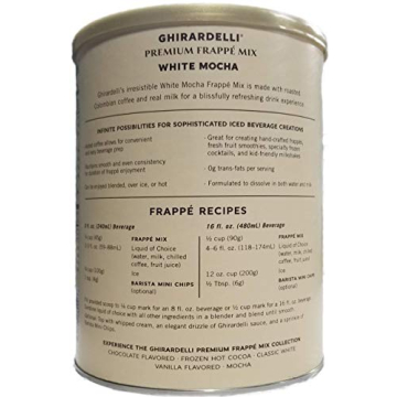 Ghirardelli White Mocha Frappe Premium 3.12 Pound