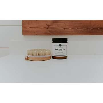 Rowe Casa Organics, Lymphatic Cream, Stimulates Lymph Fluid Drainage (9 FL Oz.)