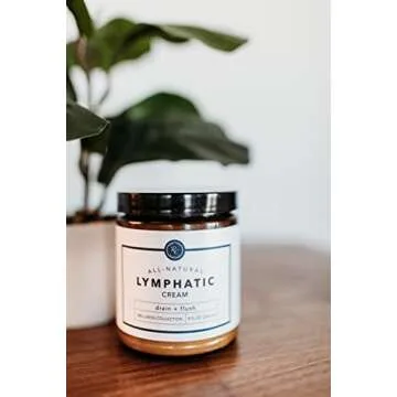 Rowe Casa Organics, Lymphatic Cream, Stimulates Lymph Fluid Drainage (9 FL Oz.)