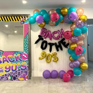 Back to The 90s Photo Booth Props for Epic Celebrations