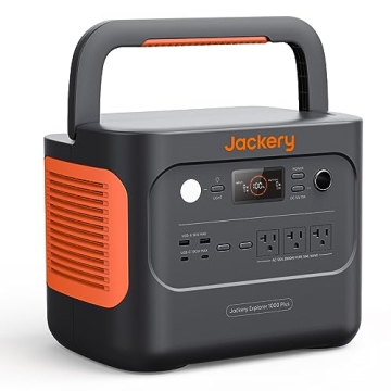 Jackery Explorer 1000 Plus Portable Power Station,1264Wh Solar Generator (Solar Panel Not Included) ...