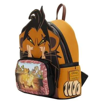 Loungefly Disney Lion King Scar Villains Scene Mini Backpack