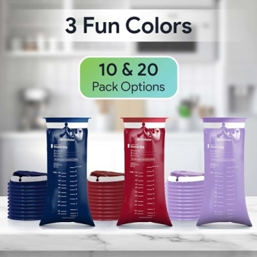 FifthPulse Lavender Emesis Bags for Travel - 10 Disposable Barf Bags