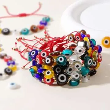 BXDA Handmade Evil Eye Bracelet for Colorful Style