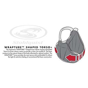 Stohlquist Women's Glide Lifejacket - Comfort & Fit in Mango