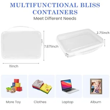 Shop 6-Pack Clear Zippered Hard Pouches for Kids