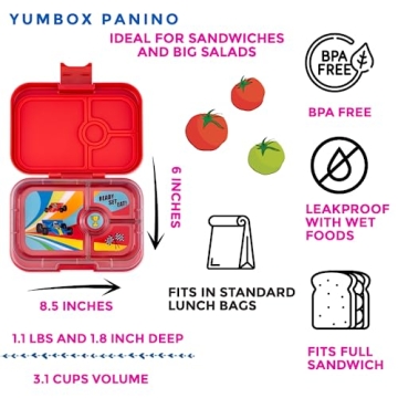 Yumbox Leakproof Bento Box for Healthy Happy Lunches