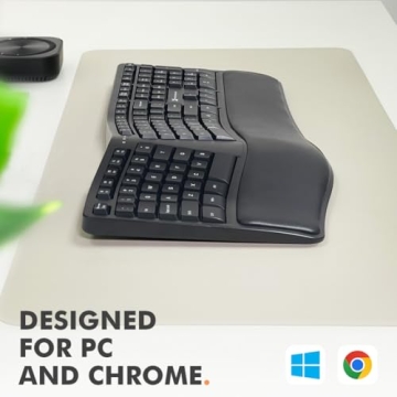 X9 Wireless Ergonomic Keyboard - Split Design for Comfort