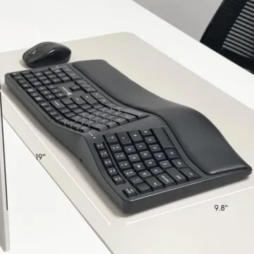 X9 Wireless Ergonomic Keyboard - Split Design for Comfort