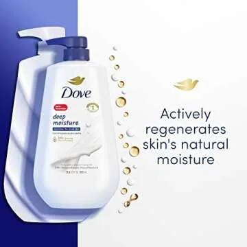 Dove Deep Moisture Body Wash 3-Pack for Hydration