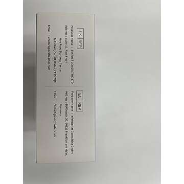 Csasan Headphones Wireless Earbuds Sport, Bluetooth 5.3 Ear Buds Over-Ear 3D Stereo Headset with Earhooks, 48H Wireless Earphones with HD Mic, IP7 Waterproof Earbud for Workout/Sports/Running White