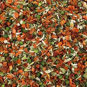 Harmony House Premium Vegetable Soup Mix - Dehydrated Vegetables for Cooking, Camping, Emergency Supply and More (9 oz, Quart Size Jar)