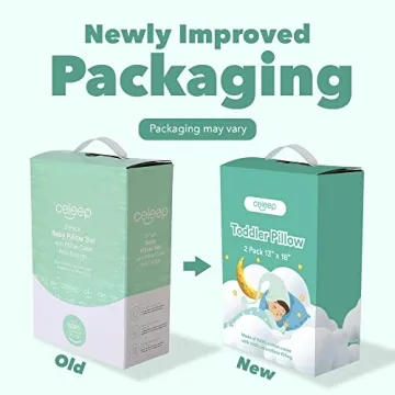 Celeep Toddler Pillows Set - Soft & Convenient for Kids