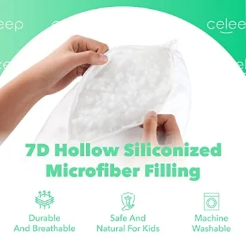 Celeep Toddler Pillows Set - Soft & Convenient for Kids