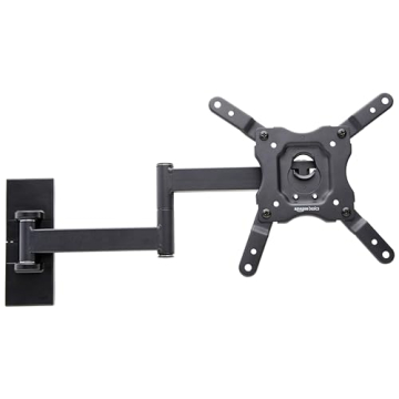 Full Motion TV Wall Mount for 12-40" TVs