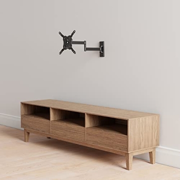 Full Motion TV Wall Mount for 12-40" TVs