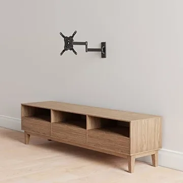 Full Motion TV Wall Mount for 12-40" TVs