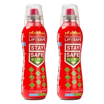 StaySafe All-in-1 Portable Fire Extinguisher - Eco-Friendly Safety