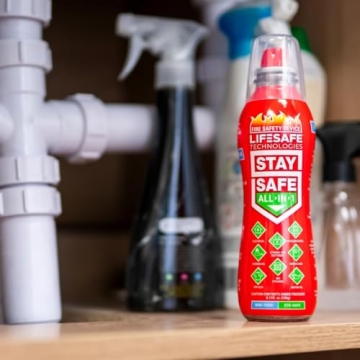StaySafe All-in-1 Portable Fire Extinguisher - Eco-Friendly Safety