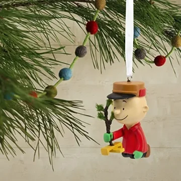 Hallmark Peanuts Charlie Brown Tree Ornament for Christmas