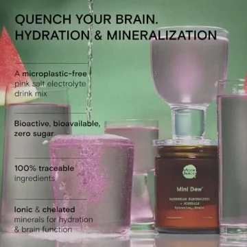 Moon Juice Mini Dew Electrolytes Powder - Watermelon Flavor