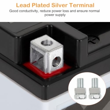 Autocessking YTX14AH-BS Maintenance-Free 12V Battery