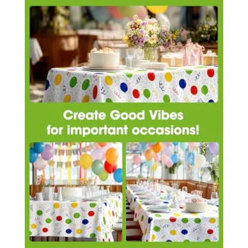Versatile Pureegg Disposable Tablecloths for Every Occasion