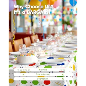 Versatile Pureegg Disposable Tablecloths for Every Occasion