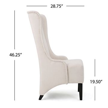 Christopher Knight Home Callie Beige Dining Chair