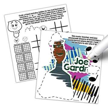 Mess Free Magic Ink Game Book | Disney Soul Adventure