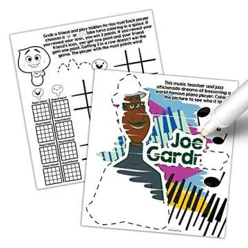 Mess Free Magic Ink Game Book | Disney Soul Adventure