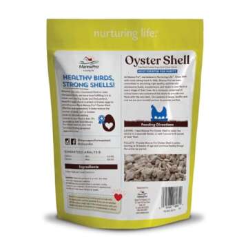 Manna Pro Crushed Oyster Shell | Egg-Laying Chickens | 5 LB