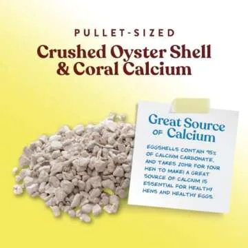Manna Pro Crushed Oyster Shell for Laying Poultry 5 LB