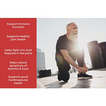 TAHITI TRADER Tart Cherry Organic Juice Concentrate - Ready to Drink Organic Superfood Promoting Immune Support & Overall Health - Pure, Unsweetened Fruit Juice - (32 oz, 1 Pack)