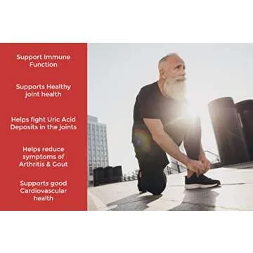 TAHITI TRADER Tart Cherry Organic Juice Concentrate - Ready to Drink Organic Superfood Promoting Immune Support & Overall Health - Pure, Unsweetened Fruit Juice - (32 oz, 1 Pack)