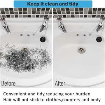 HuaShanDa Beard Bib Apron for Mess-Free Grooming