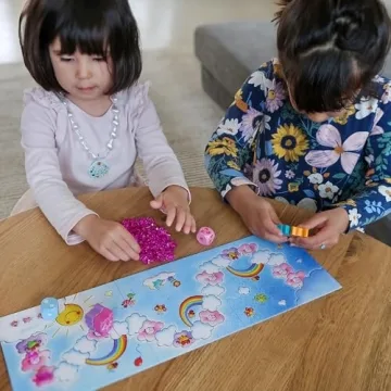 HABA Unicorn Glitterluck Cloud Crystals Board Game for Kids